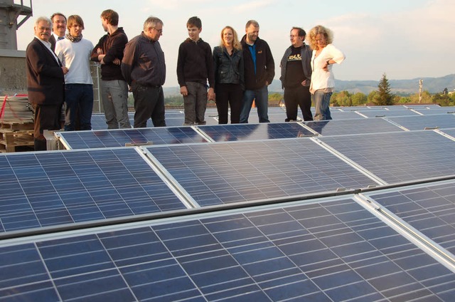 Noch offen ist, wer eine Photovoltaikanlage in Heuweiler betreibt.  | Foto: Andrea Steinhart