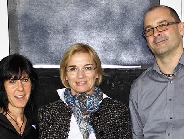 Simone Eise, Gertrud Wittek und Andreas Arndt   | Foto: Privat