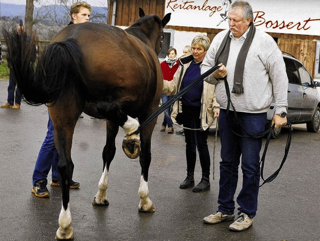 Tamme Hanken tourt durchs Land und mac...hn bei einem Besuch in Donaueschingen.  | Foto: Mller