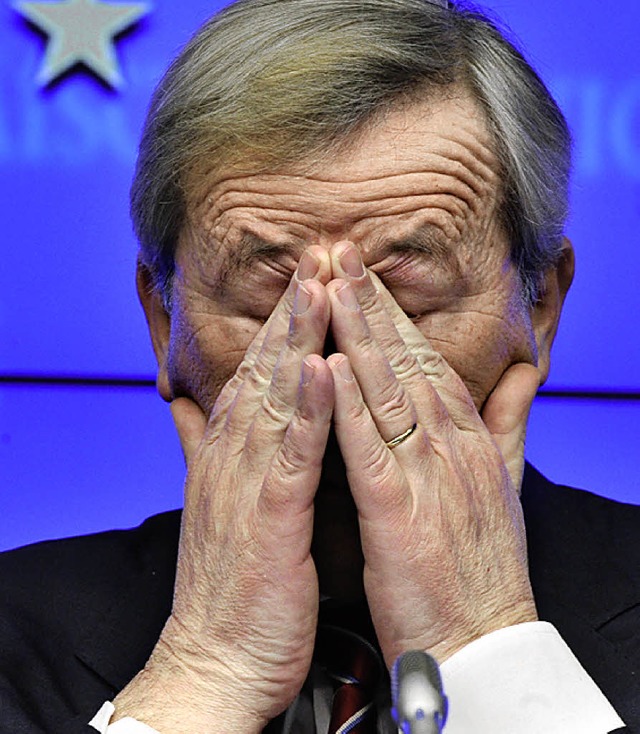 Kritisch gegenber Athen:  Jean-Claude Juncker   | Foto: afp