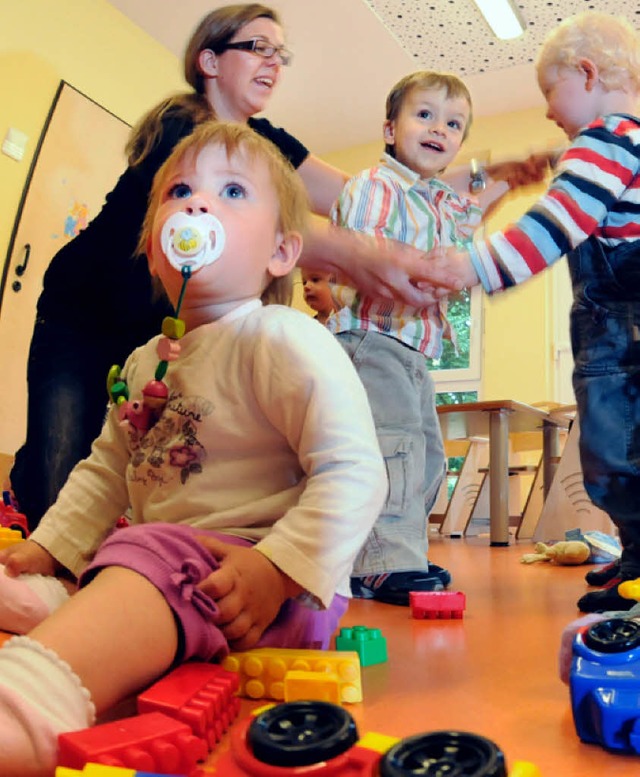 Ihringen erhht die Zahl der Betreuungspltze fr Kinder.  | Foto: dapd