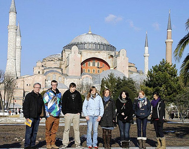 Am letzten Tag besuchten die Waldkirch... sehen ist die berhmte Hagia Sophia.   | Foto: Schule