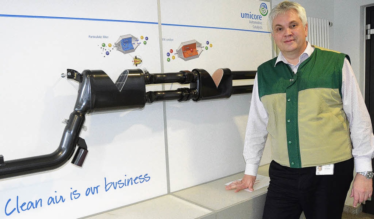 Bei Umicore arbeiten mehr denn je Rheinfelden Badische Zeitung