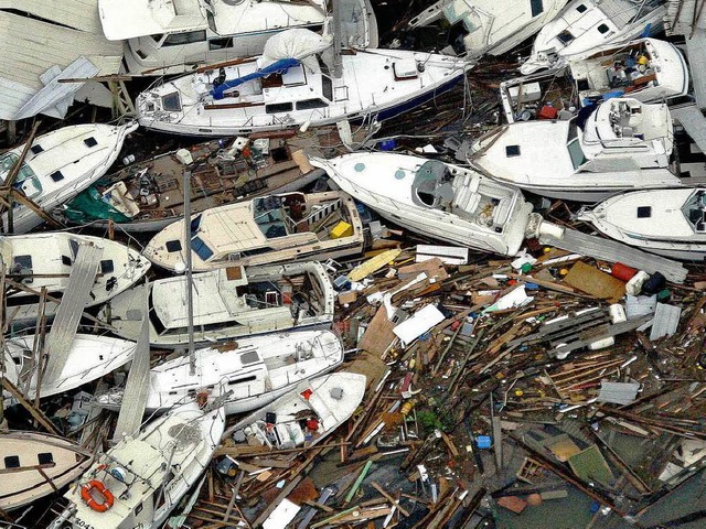 Tornados machen auch vor Booten nicht halt.   | Foto: AFP