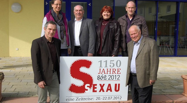 Mitglieder im Sexauer Festausschuss: B...nd Wolf-Dieter Hummelsiep (von links).  | Foto: Christian Ringwald