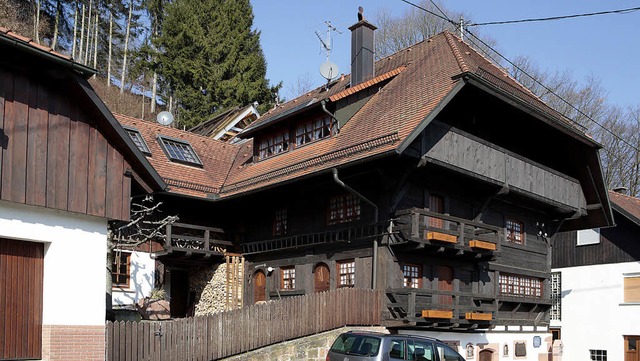 Das Wohnhaus von Werner Schwrer soll ...hreiter mit Glockentrmchen bekommen.   | Foto: Ch. Breithaupt