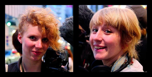 Die Regisseurinnen der Dokumentation &...a Leser (26) und Clarissa Seidel (29).  | Foto: privat