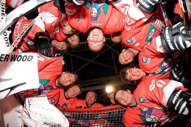 Die Cracks des EHC gehen mit weier Weste in die Playoffs.  | Foto: Patrick Seeger