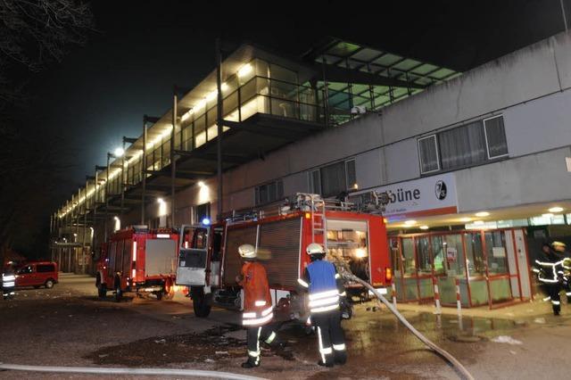 Feuer im SC-Stadion: Polizei sucht nach den Brandstiftern