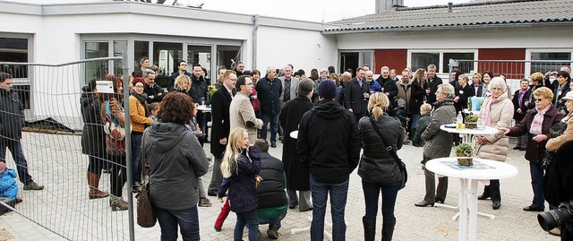 Gro war das Interesse an den neuen Rumen fr die Kleinkinderbetreuung.   | Foto: heidi fssel