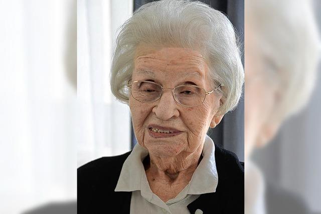 Die älteste Müllheimerin ist jetzt 108 Jahre alt