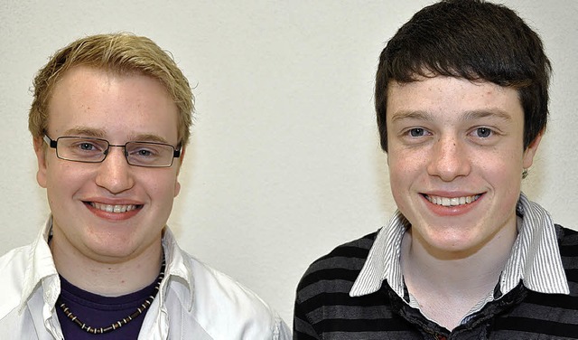 Zwei junge Mitglieder bernehmen Veran... als Beisitzer die Jugend (von links).  | Foto: Kirsten Lux
