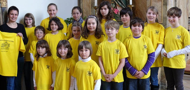 Der Kinderchor umrahmte den Gottesdien...am zweiten Sonntag in der Fastenzeit.   | Foto: Patrick Burger