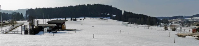 Winter soweit das Auge reicht, aber Mi...len hier wieder die Golfblle fliegen.  | Foto: Heidrun Simoneit