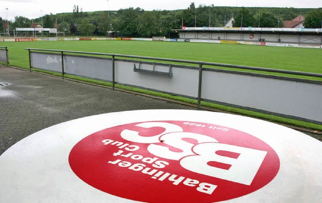 Die Sportanlage des Bahlinger SC wird ...eratsbeschluss die Hlfte der Kosten.   | Foto: Martin Wendel