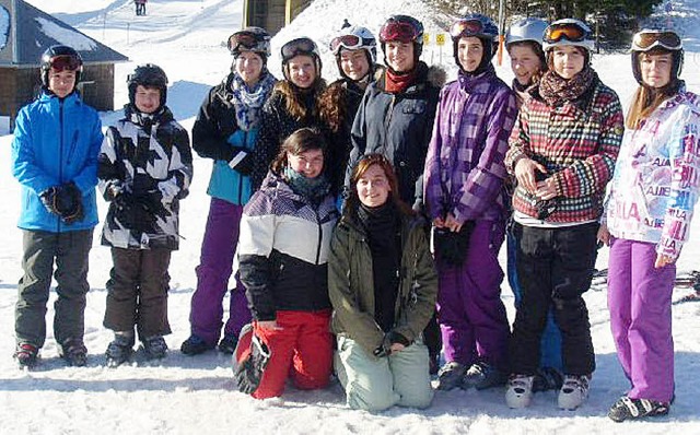 Klasse Wetter, klasse Schnee: Jugend auf dem Feldberg  | Foto: skiclub