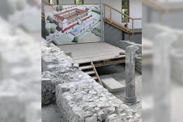 Schon 1500 waren in neuer Römervilla