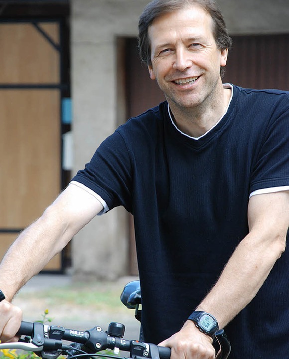 Thomas Marwein bevorzugt das Fahrrad.   | Foto: ges