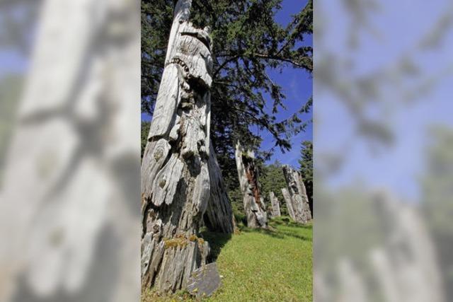 Auf den Queen Charlotte Islands lebte einst der Stamm der Haida