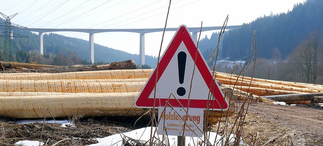 Die Vorrte auf dem Nasslager in der &...&#8220; bei Neustadt sind geschrumpft.  | Foto: Thomas Winckelmann