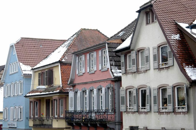 Geld vom Land gibt es fr die Sanierung der Nrdlichen Altstadt in Lahr.  | Foto: Michael Bamberger