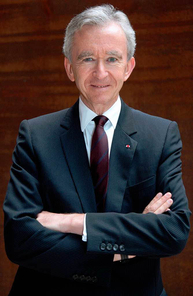 4. Bernard Arnault, 41 Milliarden Dollar, LVMH (Luxusgter), Frankreich