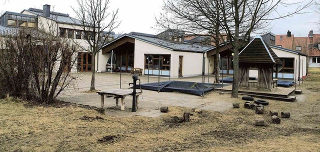 Der Kindergarten Sonnenschein wird fr...einkindbetreuung in Riegel ausgebaut.   | Foto: Michael Haberer