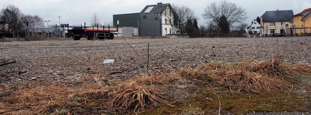 Seit Jahren liegt das einstige ZG-Area...chbruch fr eine Bebauung zu bringen.   | Foto: Michael Haberer