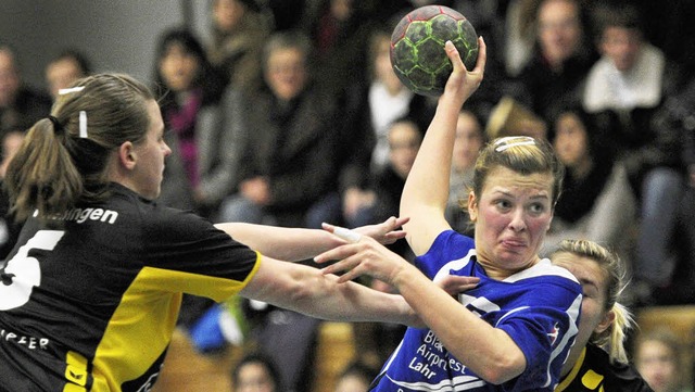 Hanna Steinmetz ist mit 91 Treffern die Top-Torjgerin des TV Lahr.    | Foto: ARCHIV: Bettina Schaller