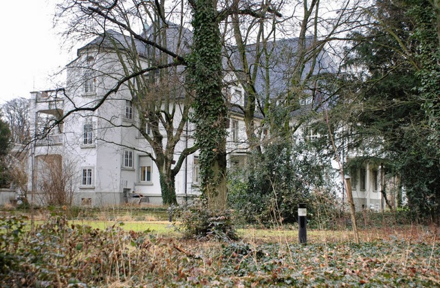 Frher ein grtnerisches Kleinod, heut...illa Bauer wird die neue Kita gebaut.   | Foto: Gertrude Siefke