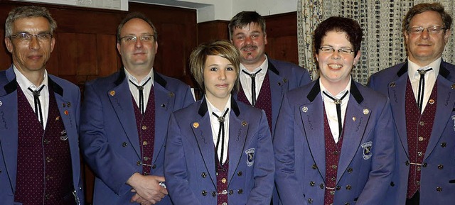 Fr langjhrige, aktive Mitgliedschaft...etzel, Ute Keller, Richard Behringer.   | Foto: Verein