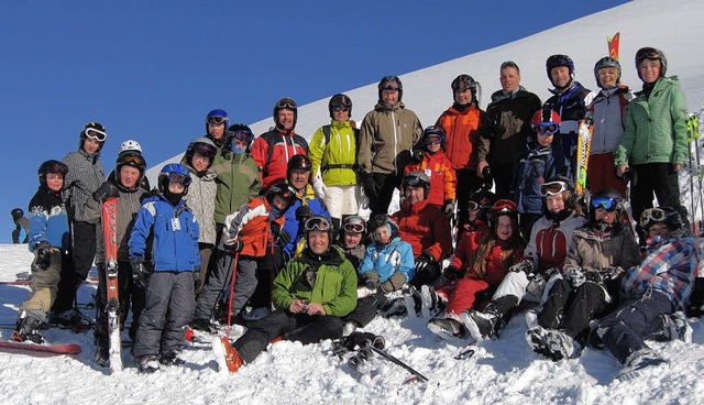 Gut angenommen werden die Skiausfahrte... Skiclub Schlchttal gut aufgestellt.   | Foto: Privat