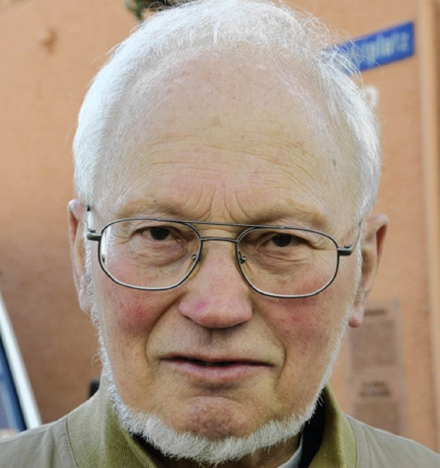 Gerhard Hanson, 76, Mllheim, Rentner:...be keine positiven Erinnerungen daran.  | Foto: Marie-Felicia Natonek