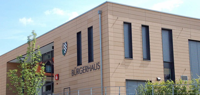 Das Brgerhaus soll einen Frderverein...rgesprche fr seine Grndung laufen.   | Foto: ARCHIV/Bury