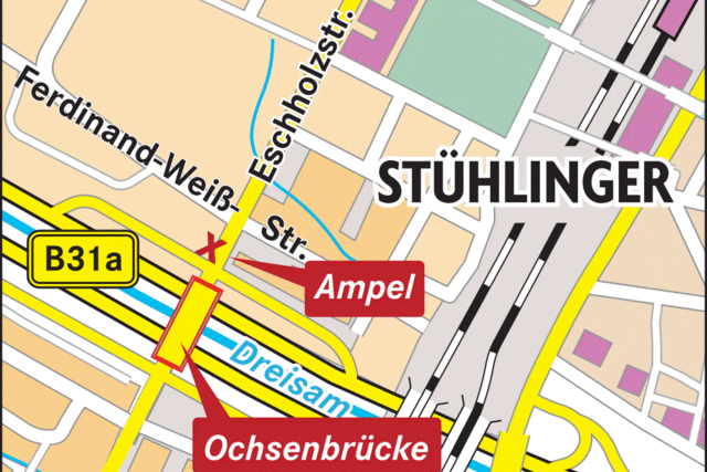 Deutschlands verrckteste Ampelanlage steht in Freiburg