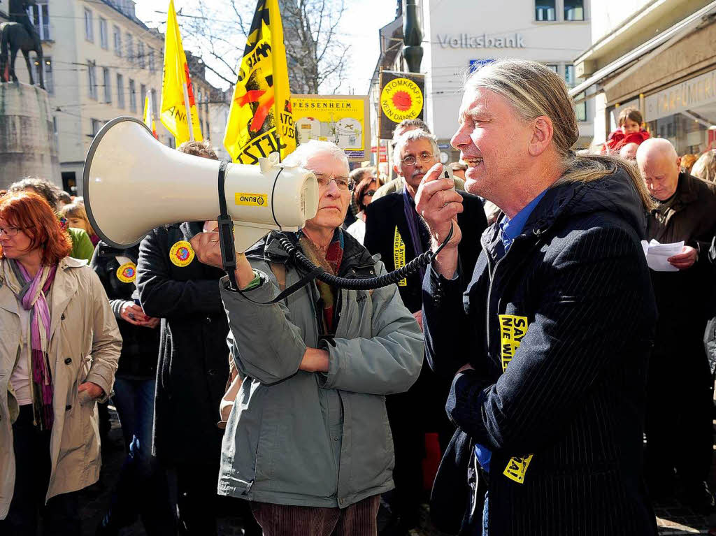 Demo zum Jahrestag von Fukushima