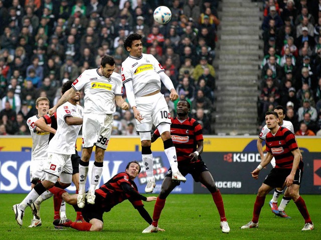 Igor de Camaro (Borussia Mnchengladbach, l.).  | Foto: dapd