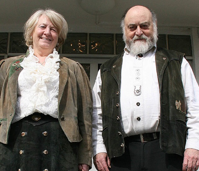 Inge und Karl-Heinz Hambrecht sind von...i und Liebe, so wie ein eigenes Haus.  | Foto: Gerda Oswald