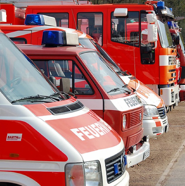 Die Feuerwehr musste am Samstagmorgen ausrcken.   | Foto: Lauber