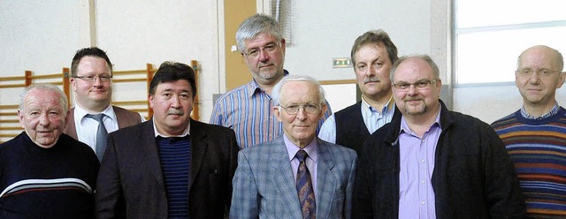 Der Musikverein Kuhbach freut sich be... und Vorsitzender Klaus-Herbert Jung.   | Foto: wolfgang knstle