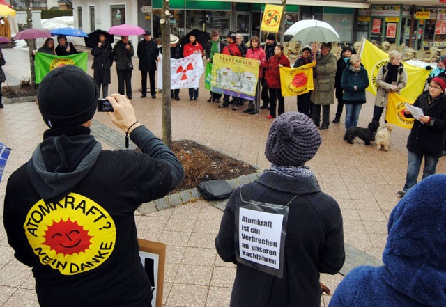 Demo wg Fukushima  | Foto: Martin Ganz