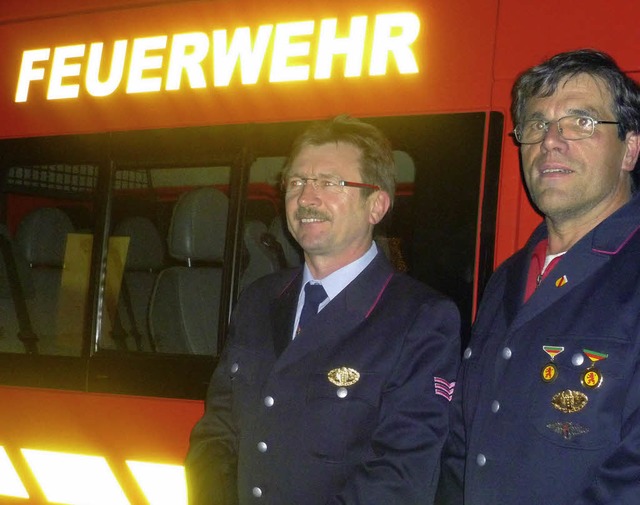 Seit 40 Jahren Mitglied in der Feuerwe...Herzog wurden und werden noch geehrt.   | Foto: Gabriele Rasenberger