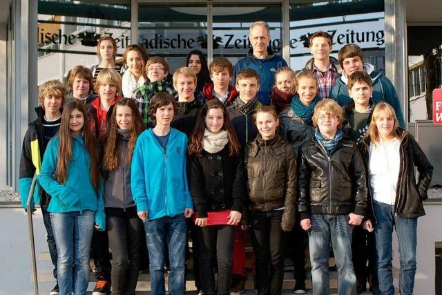 Die Zischup-Klassen bei der BZ (Frhjahr 2012)