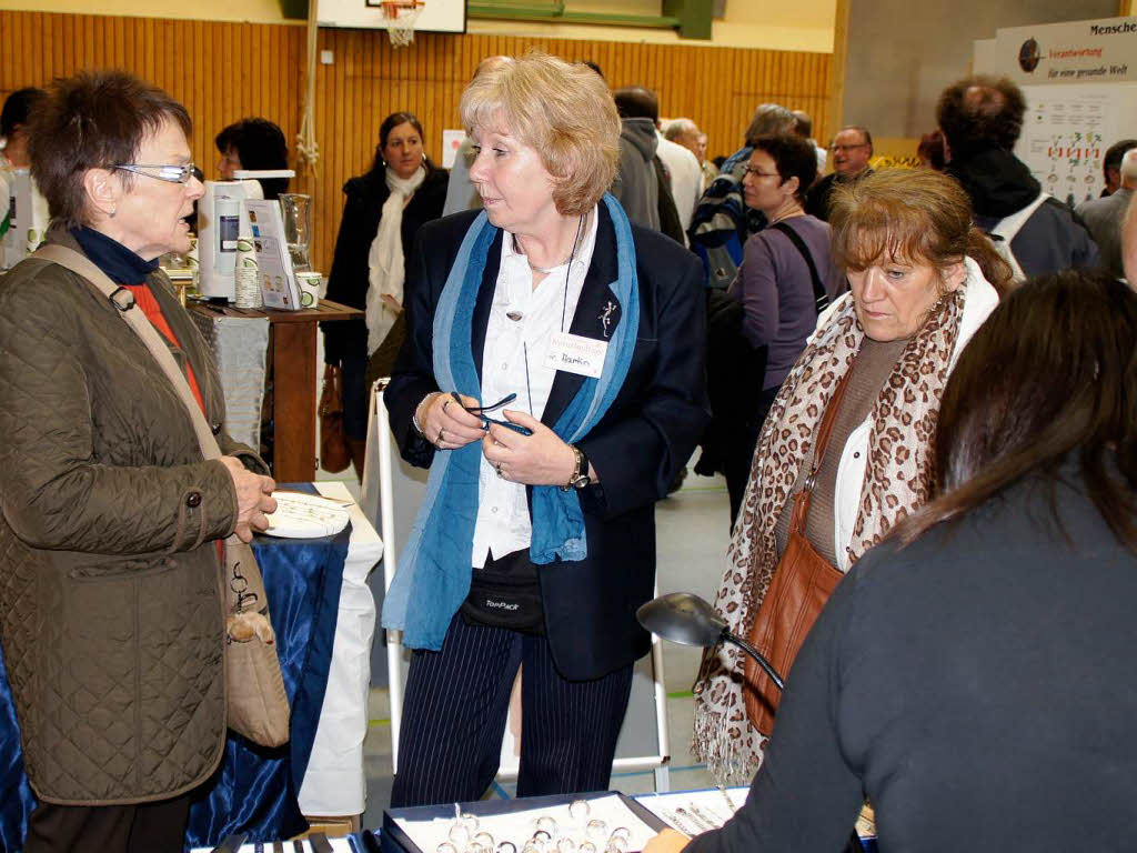 Kaisersthler Naturheiltage: Die Aussteller registrierten groes Interesse des Publikums.