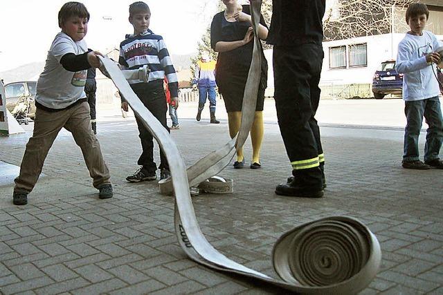 Feuerwehr wirbt um junge Leute