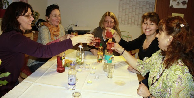 Silvia Maier, Susanne Eggert und Mecht...ina Kinzel und Irina Eggi (von links).  | Foto: Martha Weishaar