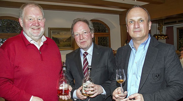 &#8222;Black Forest Single Malt Whisky...tillerie Kammer-Kirsch aus Karlsruhe.   | Foto: Seifried/Dieckmann