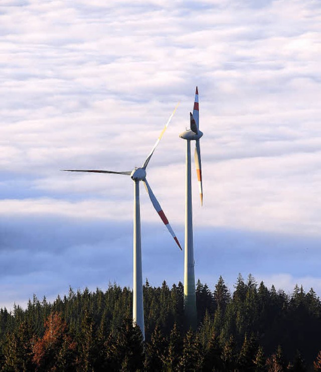 Auch wenn er knftig nicht mehr die Pl...and doch weiterhin mit der Windkraft.   | Foto: Thomas Kunz