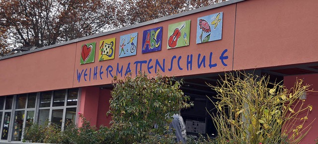Die Weihermattenschule soll einen Hort...n. Wo und wann ist aber wieder offen.   | Foto: Archivfoto: Willers