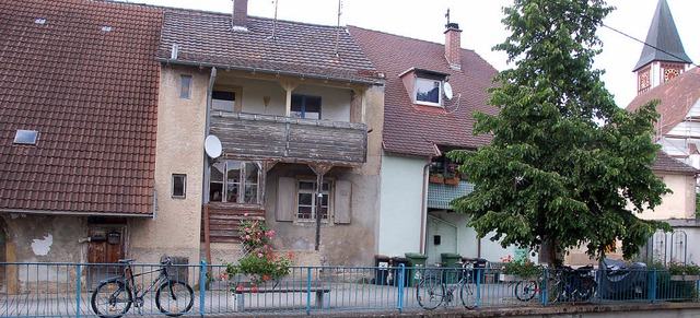 Wo jetzt noch die Huser Wentzingerstr...latz fr eine grere Freiflche sein.  | Foto: Archiv: Andrea gallien